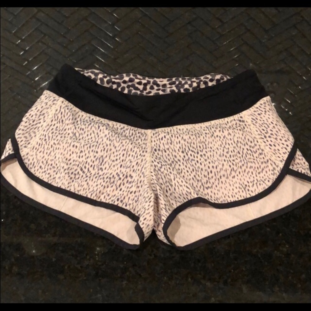 Lululemon speed shorts